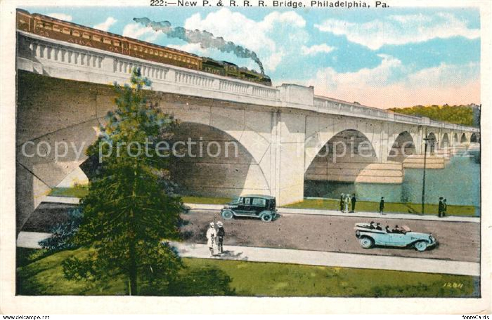 73316049 Philadelphia Pennsylvania New Bridge Kuenstlerkarte Philadelphia Pennsy - Other & Unclassified