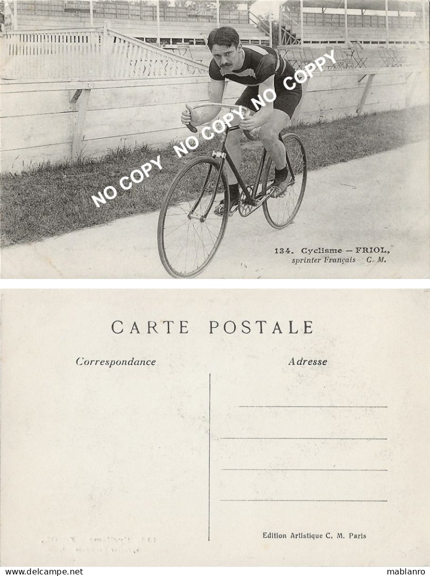 CARTE CYCLISME FRIOL SERIE LES SPORTS - Cyclisme