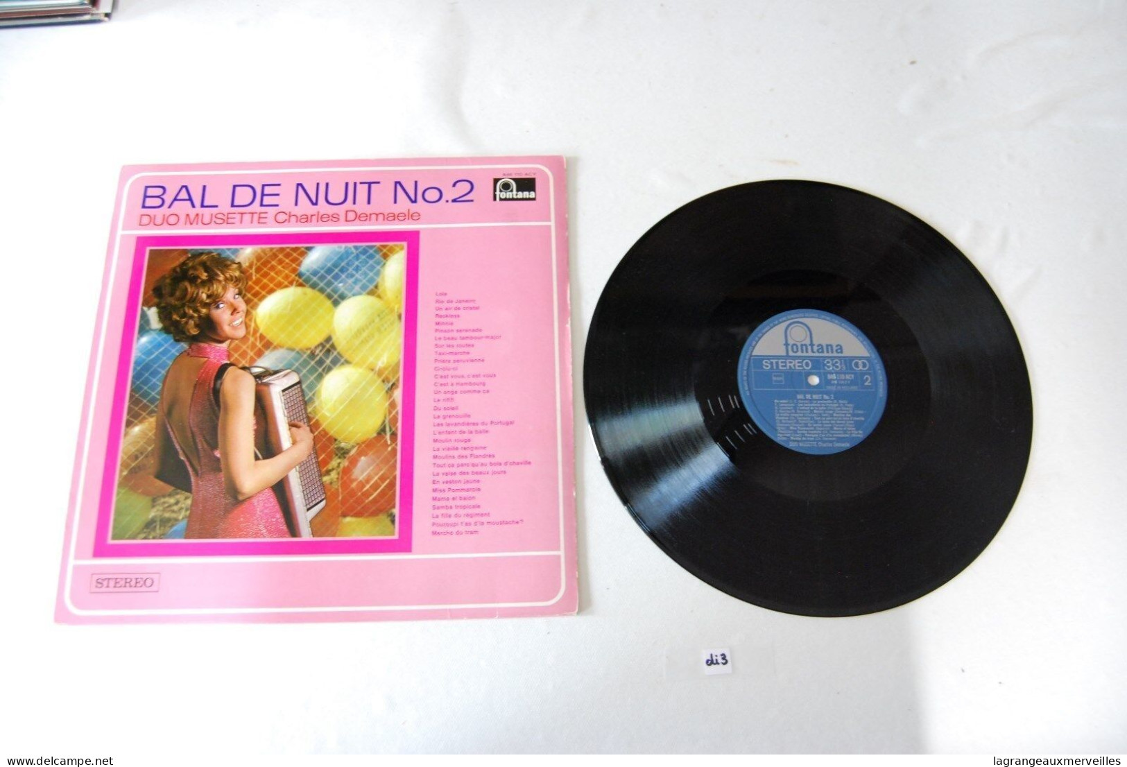 Di3- Vinyl 33 T - Charles Demaele - Bal De Nuit 2 Duo - Autres - Musique Française