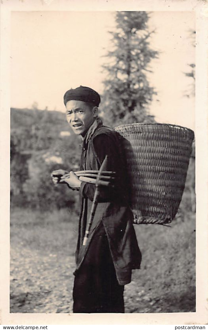 Viet Nam - TONKIN - Hmong With Lusheng Mouth Organ - REAL PHOTO - Vietnam