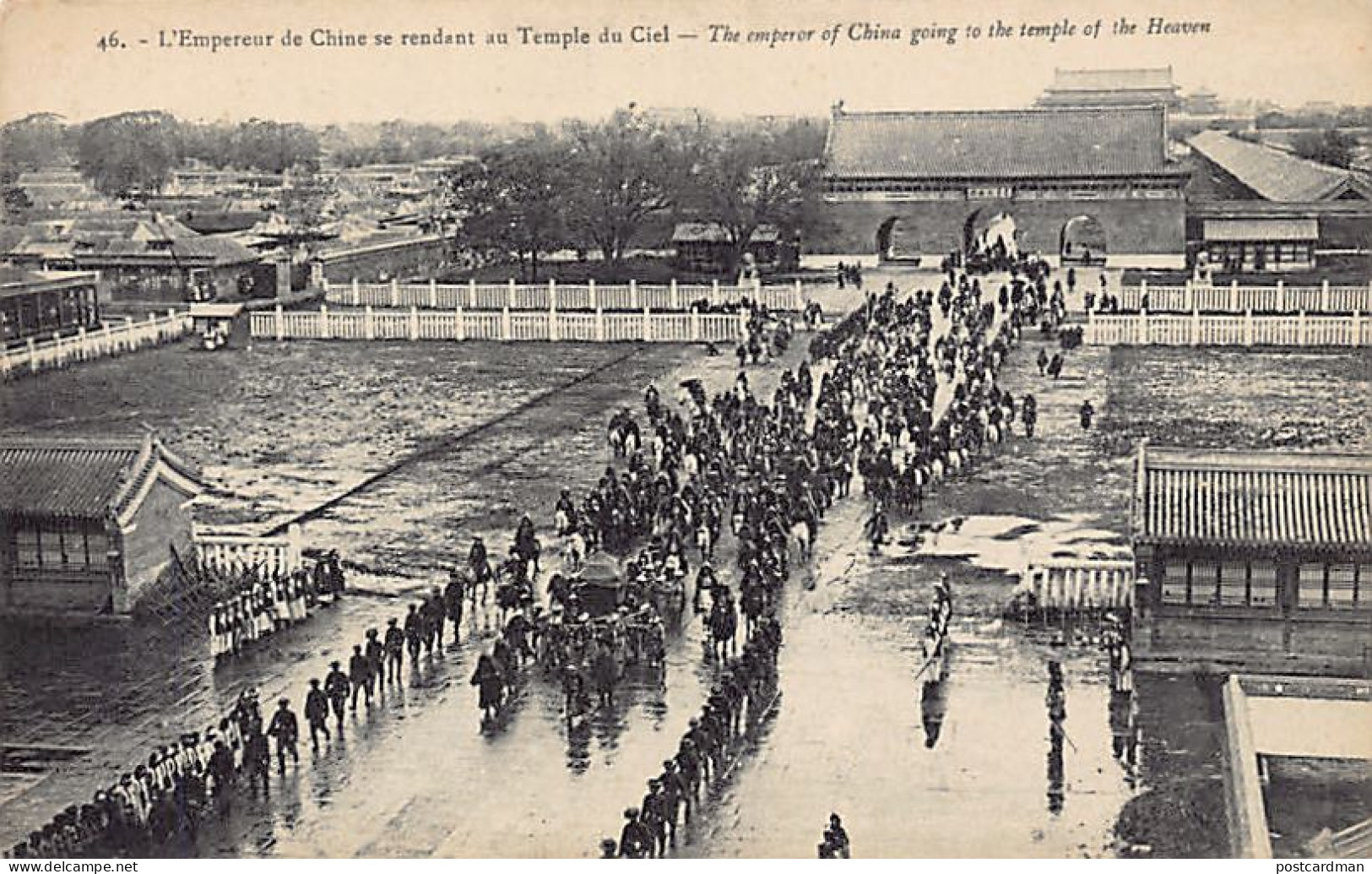 China - BEIJING - The Emperor Of China Going To The Temple Of Heaven - Publ. M.M. 46 - China