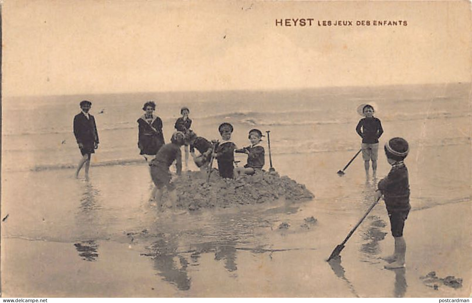 België - HEIST (W. Vl.) Kinderspelen - Het Zandkasteel - Heist