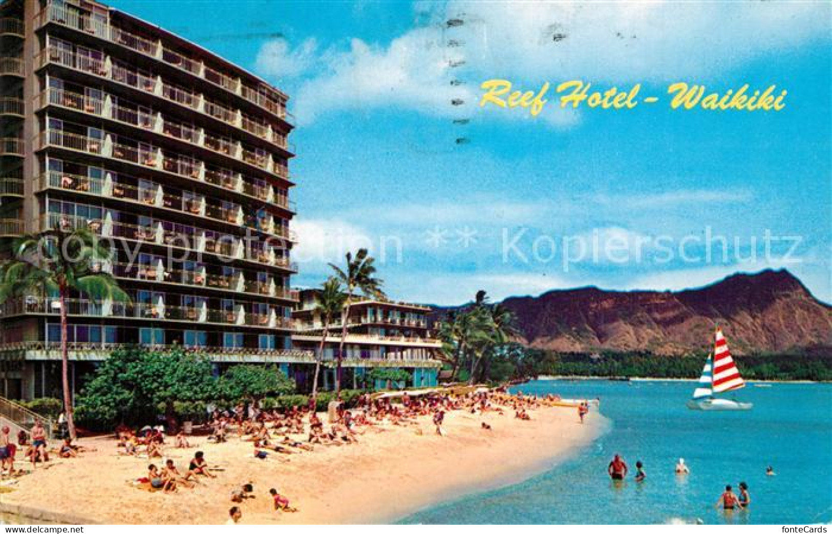 73301985 Waikiki Reef Hotel Beach - Andere & Zonder Classificatie