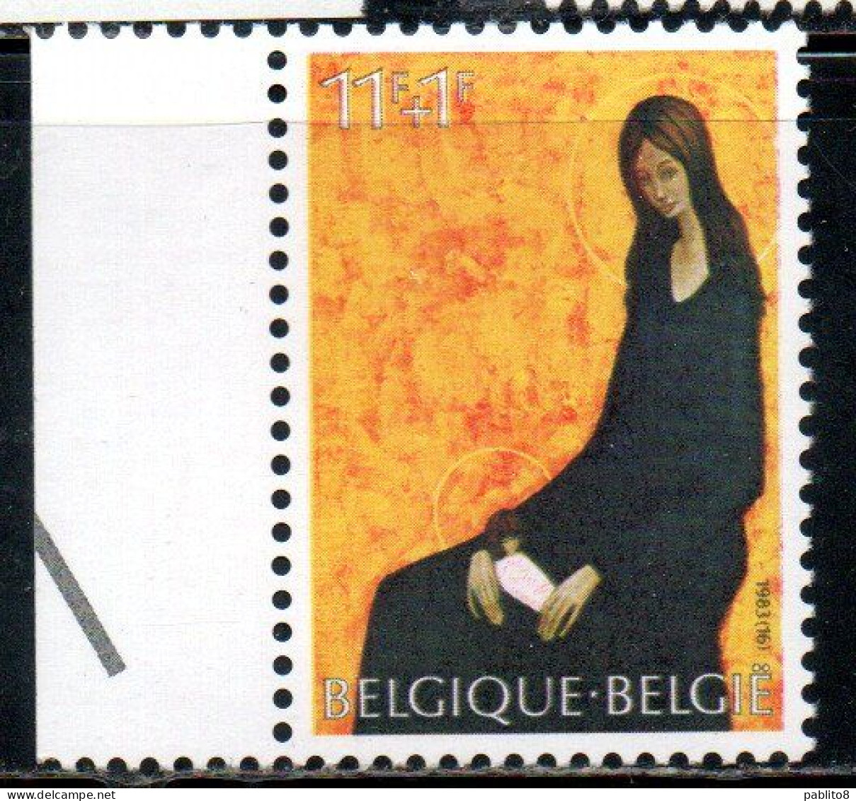 BELGIQUE BELGIE BELGIO BELGIUM 1983 CHRISTMAS NOEL NATALE WEIHNACHTEN NAVIDAD 17fr MNH - Unused Stamps