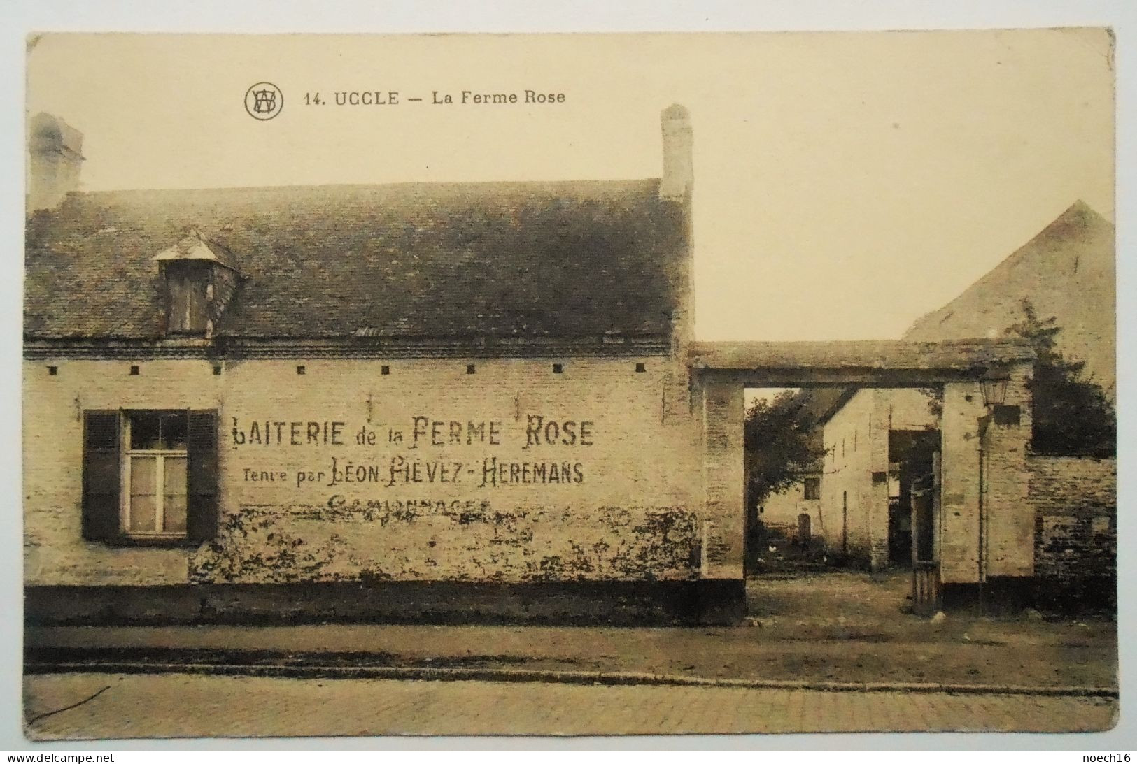 CPA 1931 Uccle, La Ferme Rose, Laiterie - Uccle - Ukkel