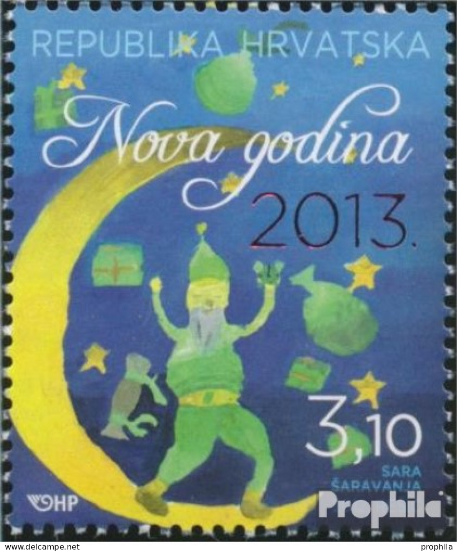 Kroatien 1067 (kompl.Ausg.) Postfrisch 2012 Neujahr - Croacia