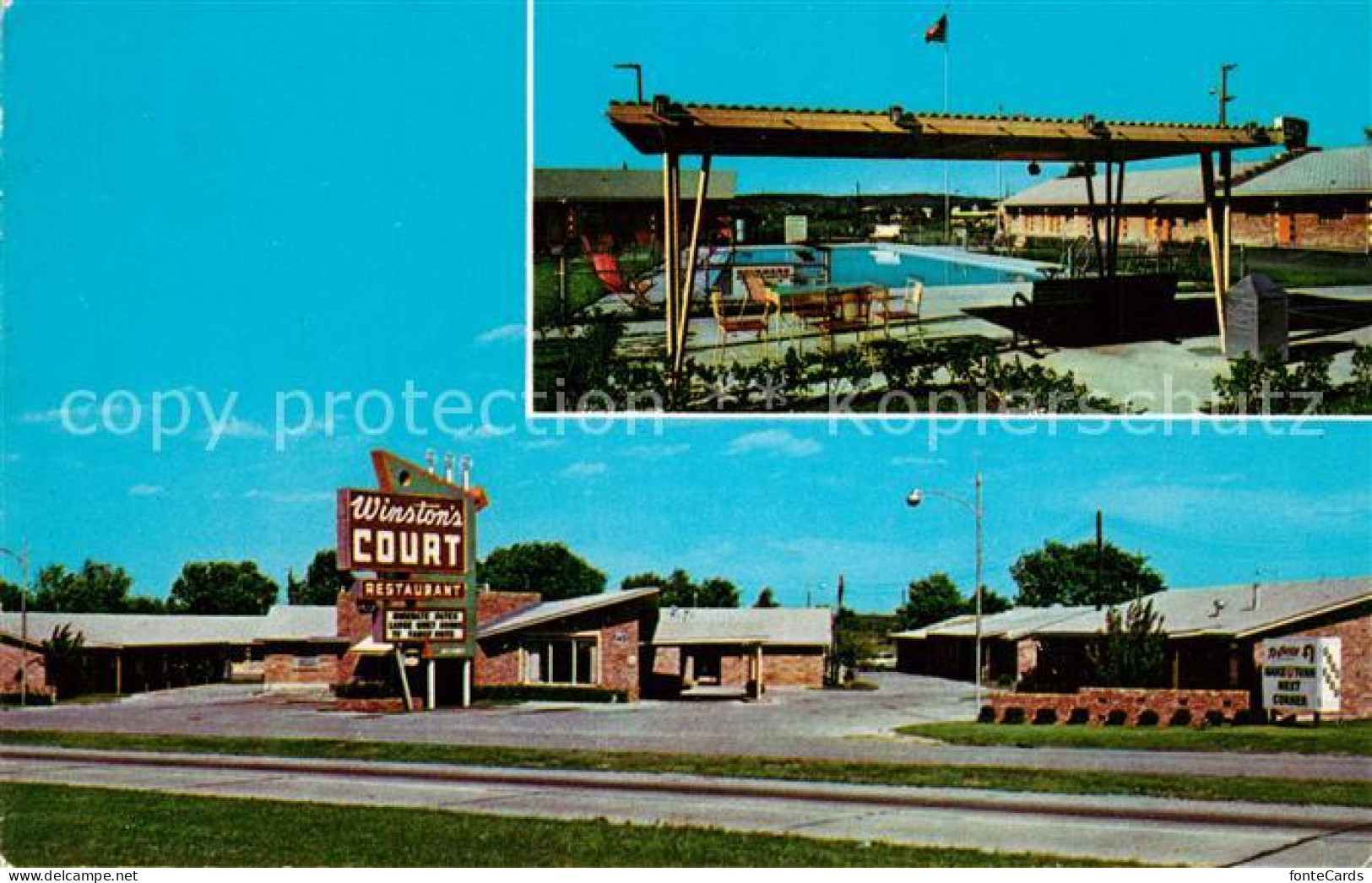 73300147 Tulsa Winston Motor Court And Restaurant - Otros & Sin Clasificación