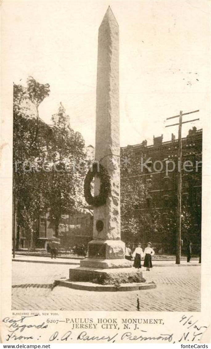 73300104 Jersey_City Paulus Hook Monument - Other & Unclassified