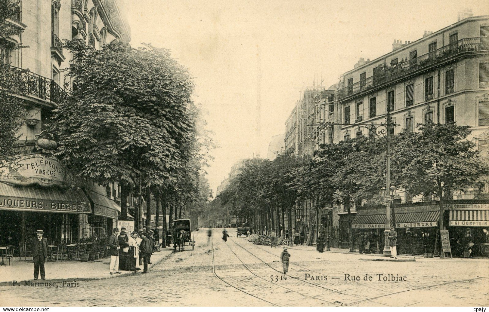 0381 - Rue De Tolbiac - Paris (13)