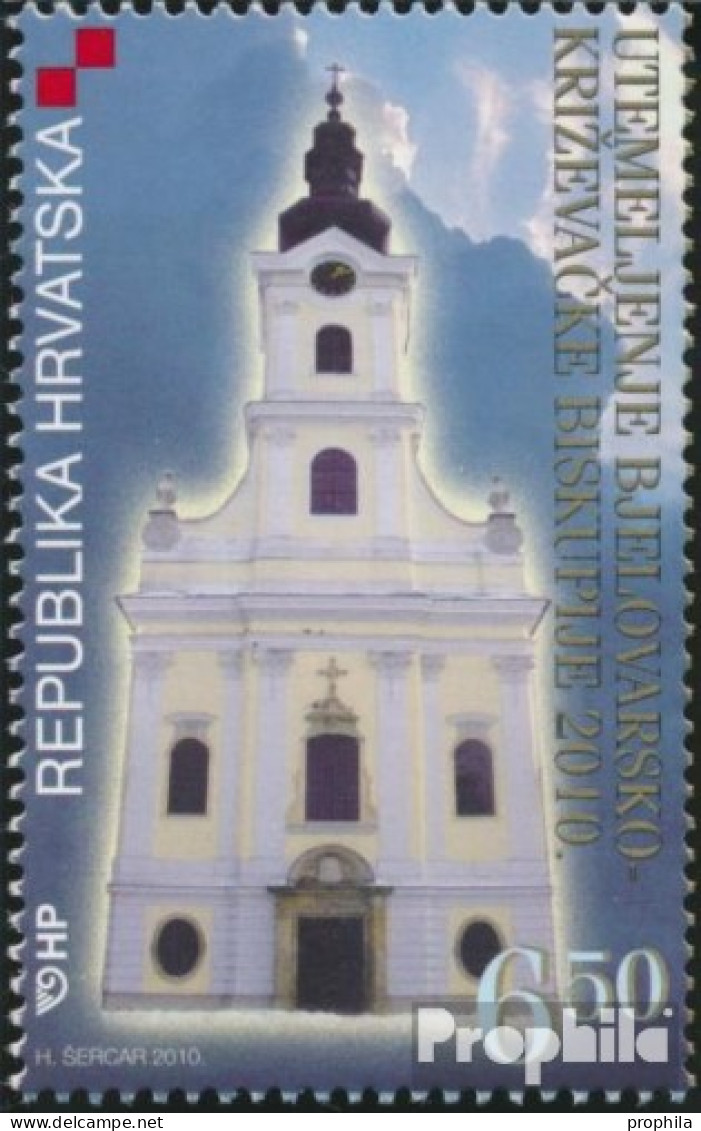 Kroatien 944 (kompl.Ausg.) Postfrisch 2010 Diözese Bjelovar Krizevci - Croacia