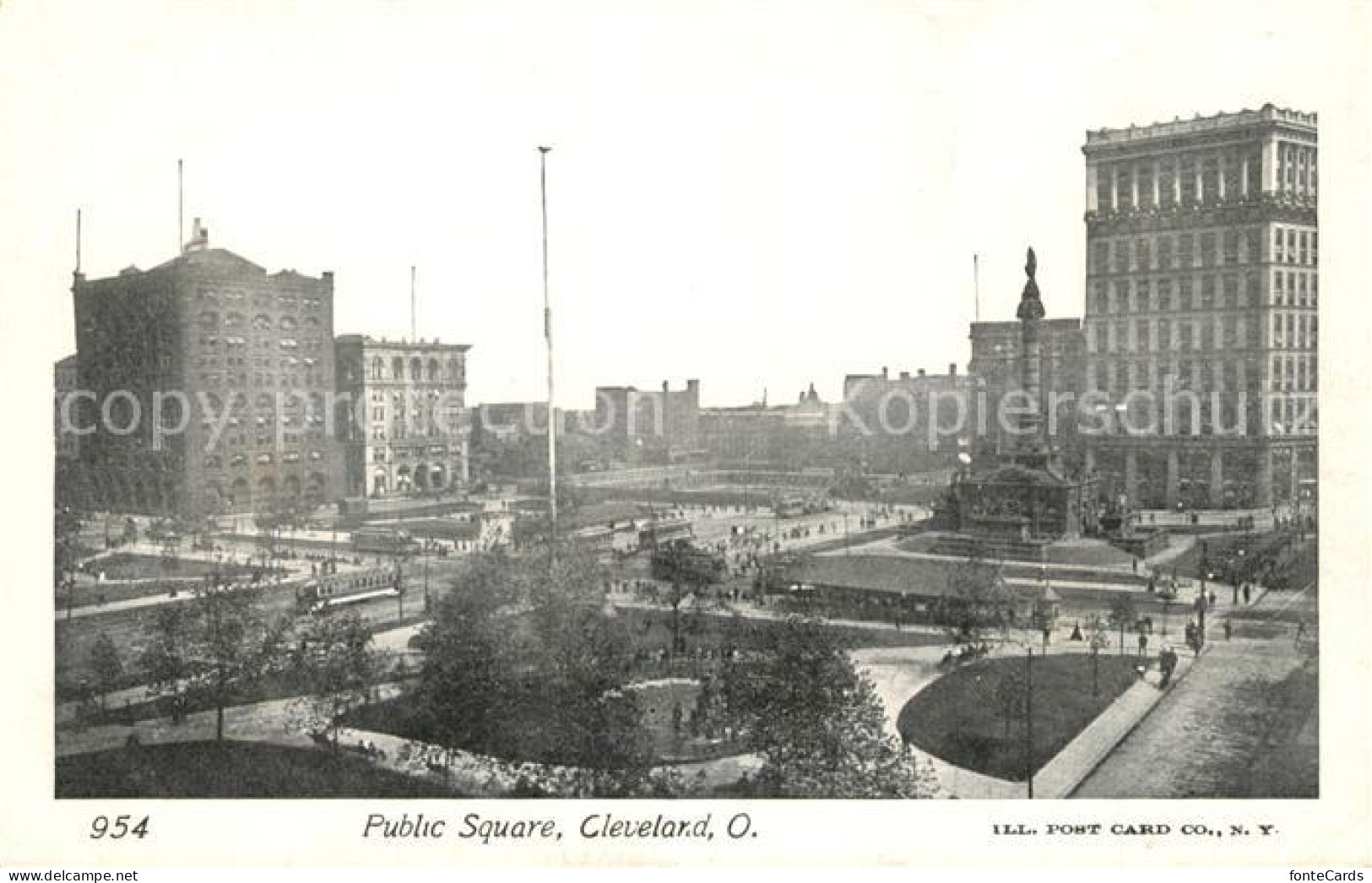 73298672 Cleveland Ohio Public Square Monument Cleveland Ohio - Other & Unclassified