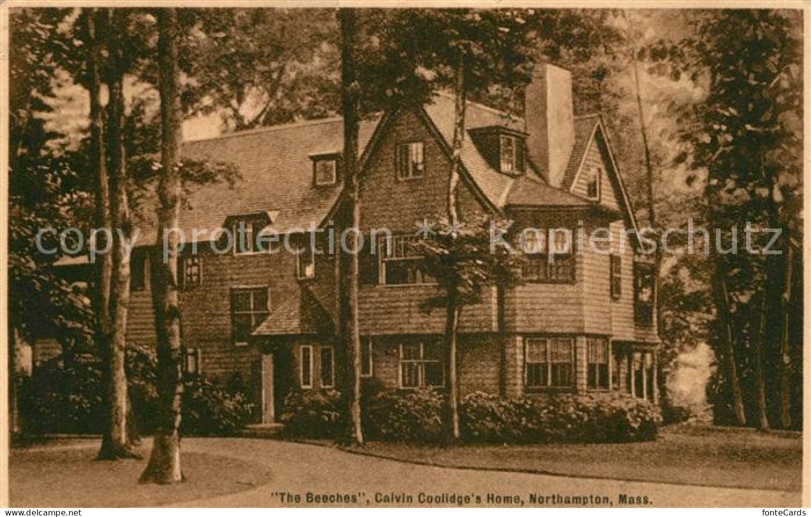 73298652 Northampton_Massachusetts The Beeches Calvin Coolidge's Home - Autres & Non Classés