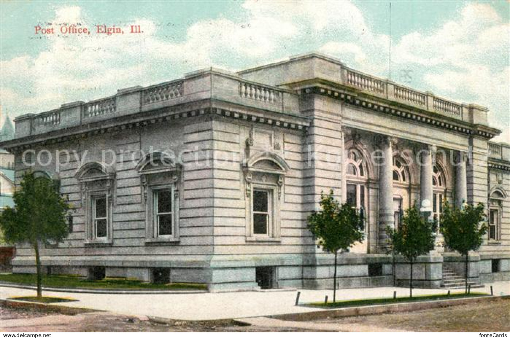 73298628 Elgin_Illinois Post Office - Andere & Zonder Classificatie