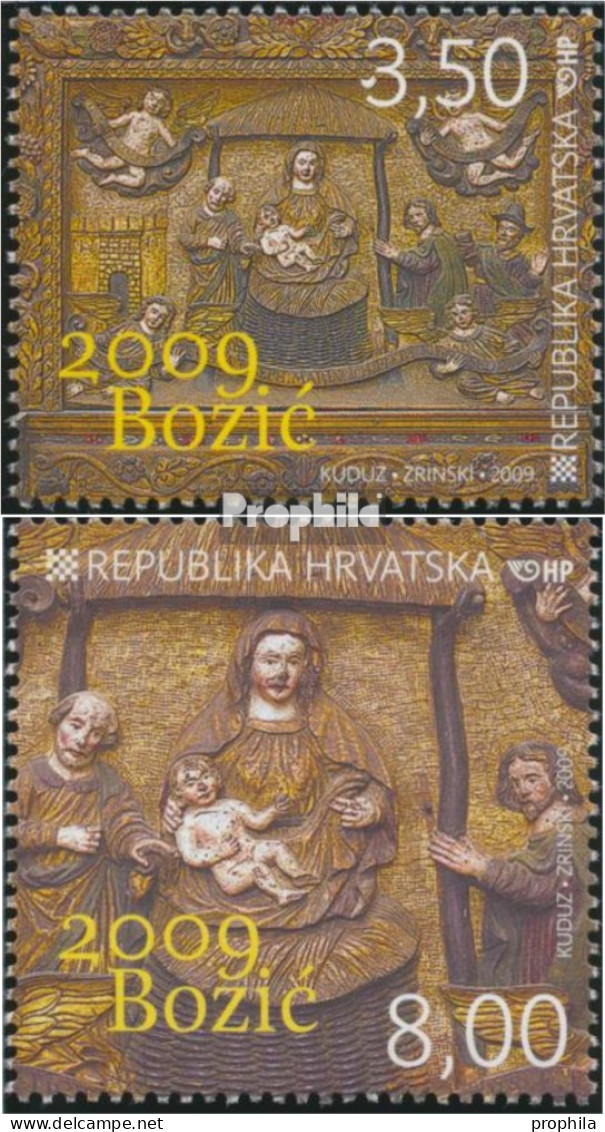 Kroatien 929-930 (kompl.Ausg.) Postfrisch 2009 Weihnachten - Croacia