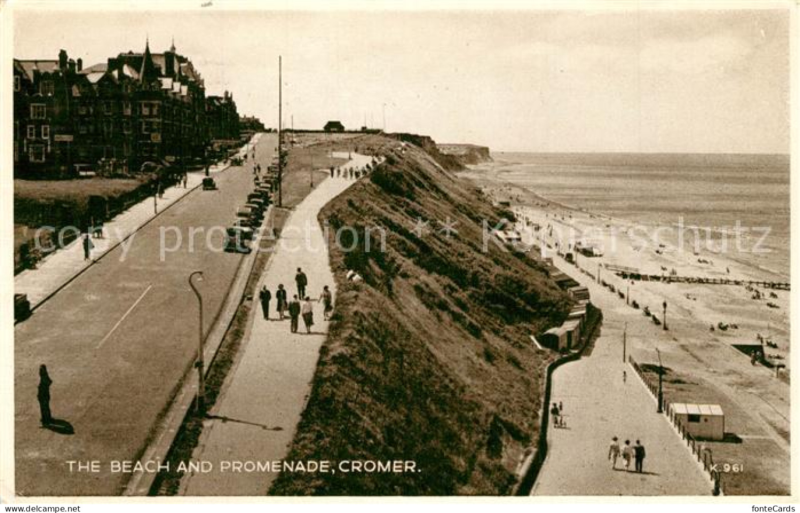 73298566 Cromer Beach And Promenade Cromer - Andere & Zonder Classificatie