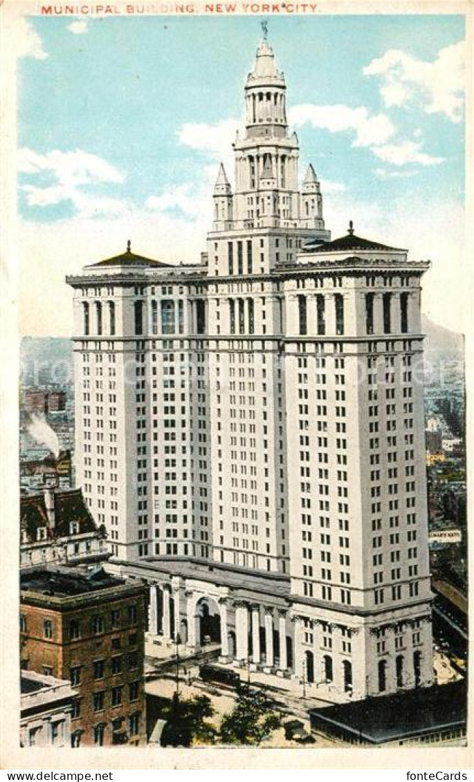 73297220 Brooklyn_New_York Municipal Building - Andere & Zonder Classificatie