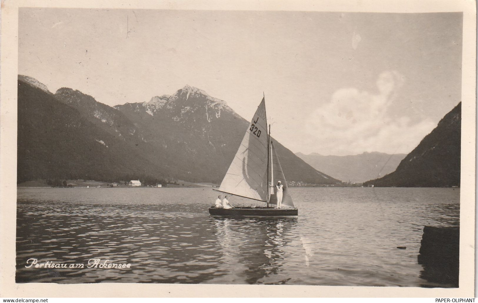 A  6213 PERTISAU Am Achensee, Segelpartie, 1952 - Achenseeorte