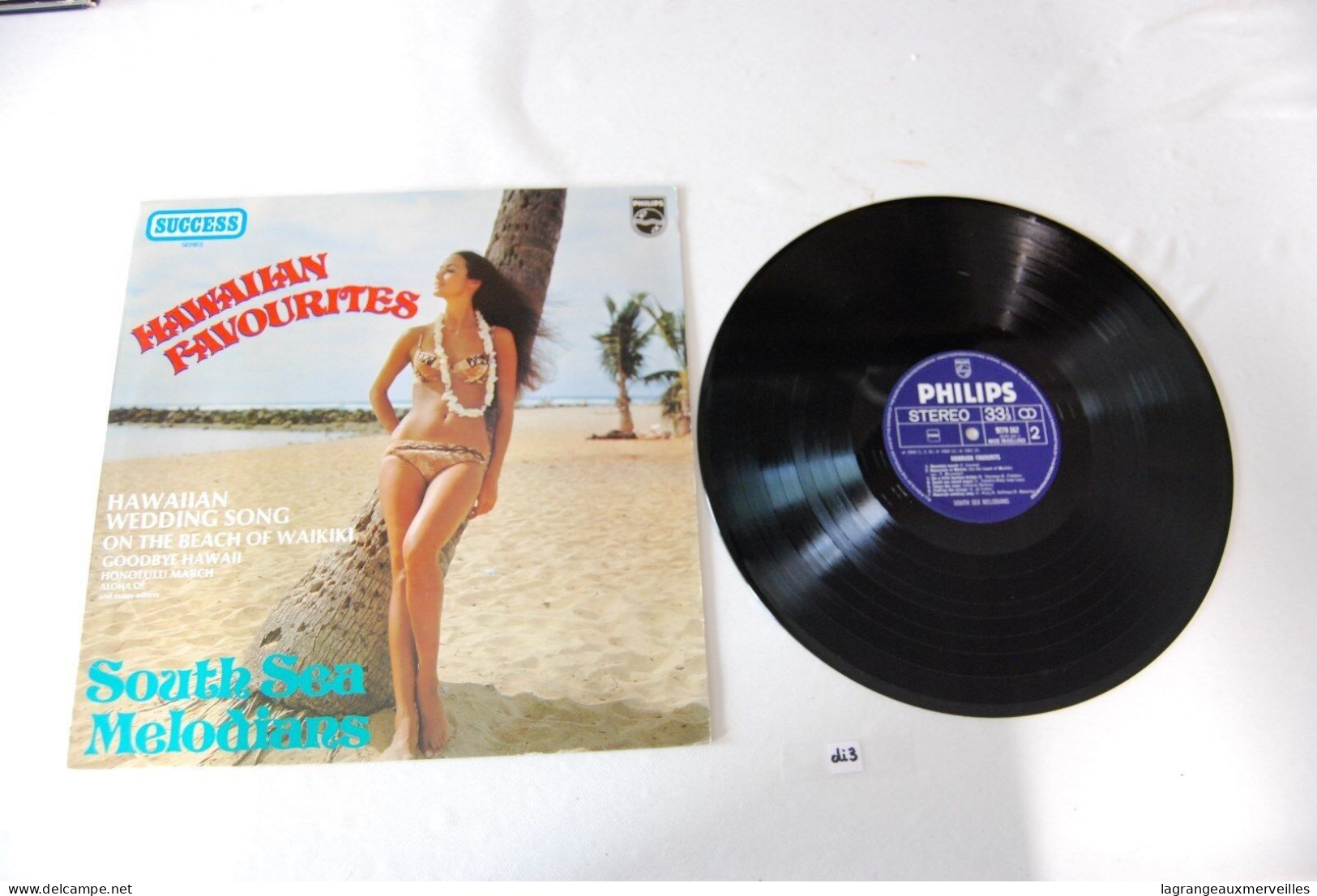 Di3- Vinyl 33 T - Hawaian Favourites - Wereldmuziek