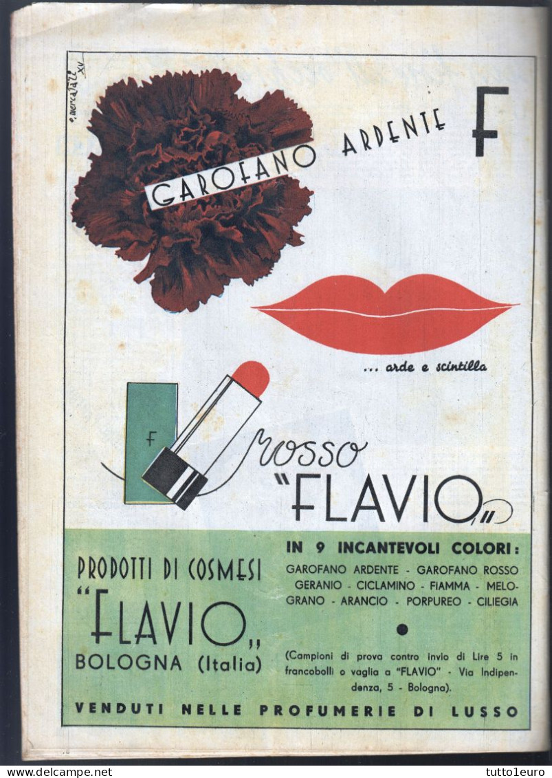 GRAZIA - RIVISTA ILLUSTRATA FEMMINILE DI MODA DELL'8 GIUGNO 1939 - IL N°31 IN ASSOLUTO - RARITA' (STAMP367) - Mode