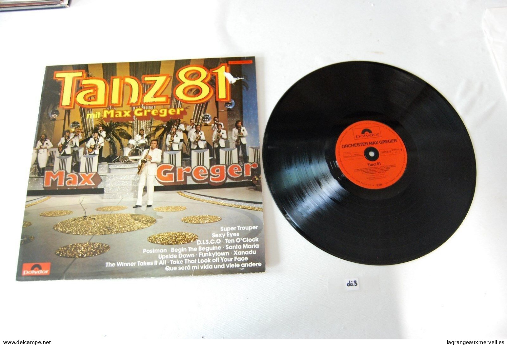 Di3- Vinyl 33 T - Tanz 81 - Max Greger - Jazz