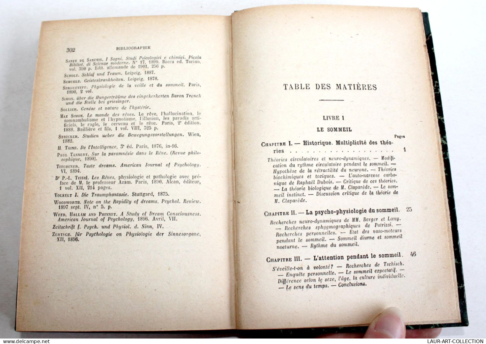 PSYCHOLOGIE & PHILOSOPHIE - LE SOMMEIL ET LES REVES Par VASCHIDE 1918 FLAMMARION / ANCIEN LIVRE XXe SIECLE (2603.68) - Psychologie/Philosophie