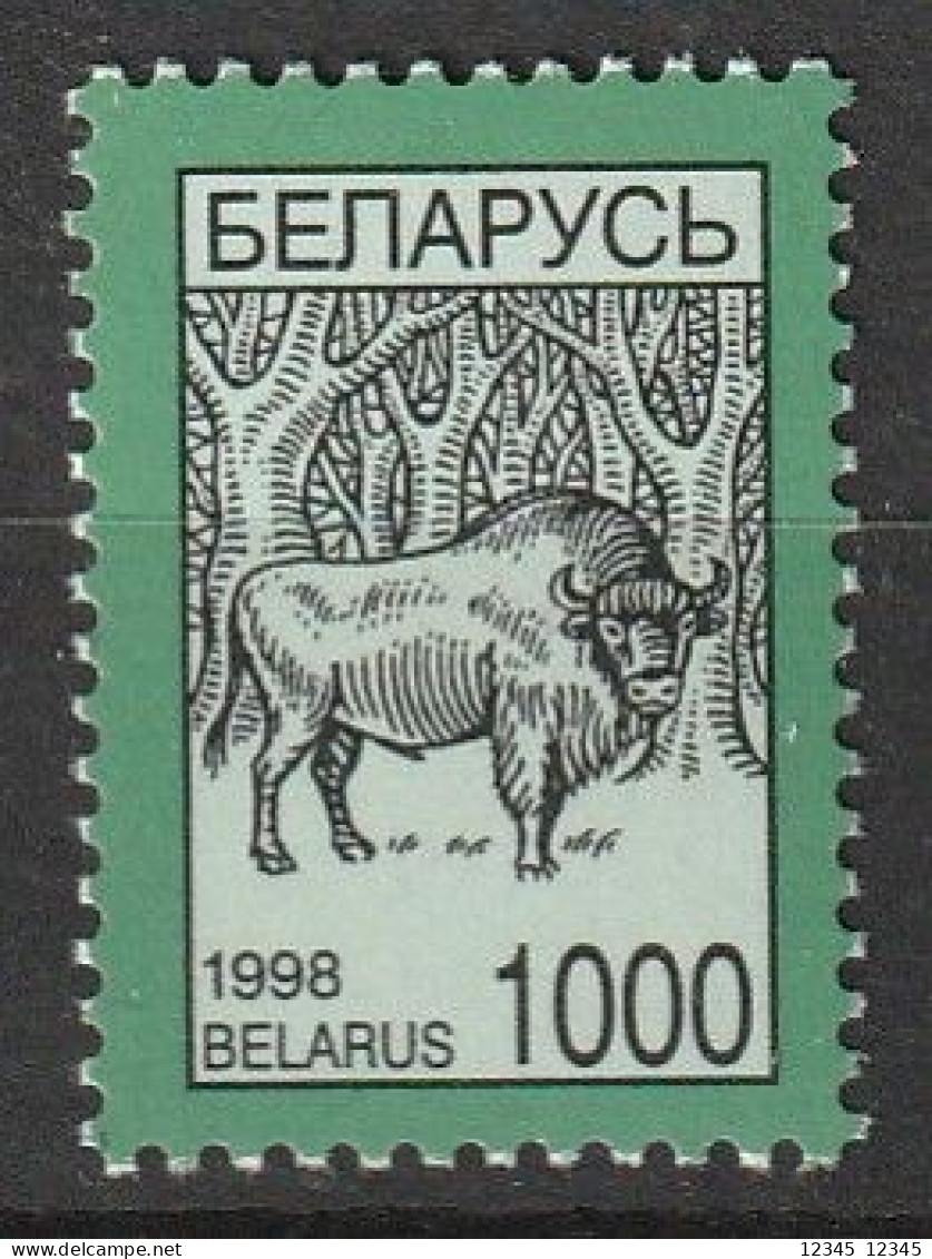 Wit Rusland 1998, Postfris MNH, Bison Bonasus - Wit-Rusland