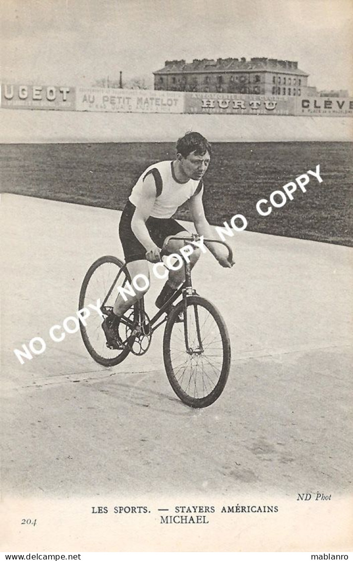 CARTE CYCLISME MICHAEL SERIE LES SPORTS - Cyclisme