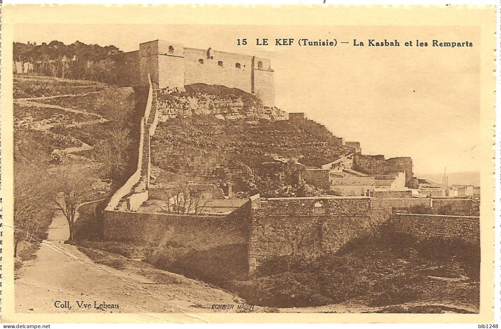 TUNISIE - Le Kef La Kasbah Et Les Remparts - Tunesien