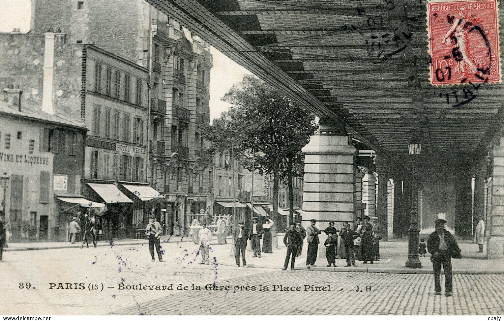 0398 - Bd De La Gare Près De La Place Pinel - Paris (13)