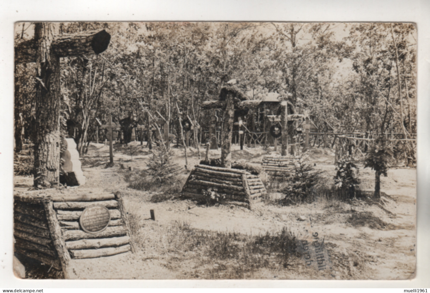 +5040, FOTO-AK, WK I, Heldengräber - Guerre 1914-18