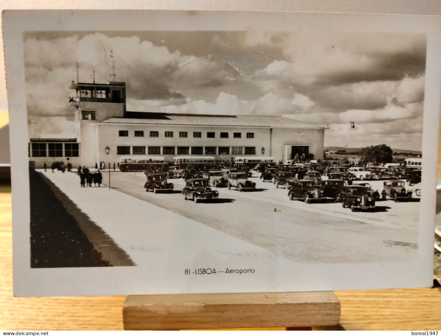 PORTUGAL. LISBONNE PORTELA. AIRPORT. Mailed 1953 - Vliegvelden