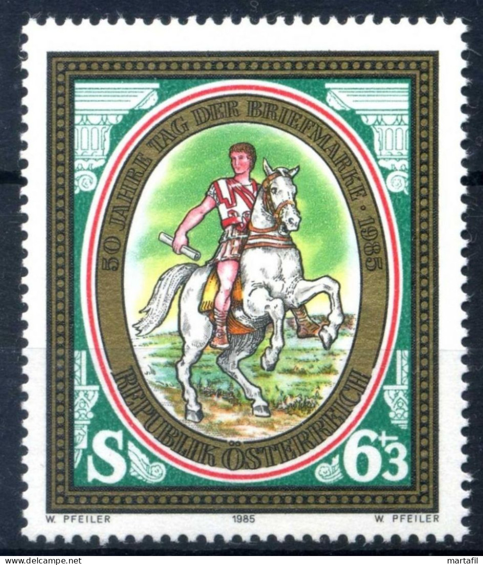 1985 AUSTRIA SET MNH ** 1660 Giornata Del Francobollo - Ungebraucht