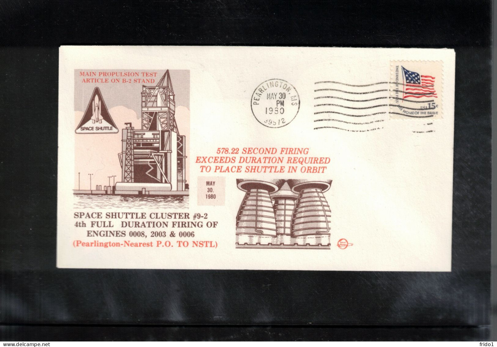USA 1980 Space / Weltraum Space Shuttle Interesting Cover - Etats-Unis