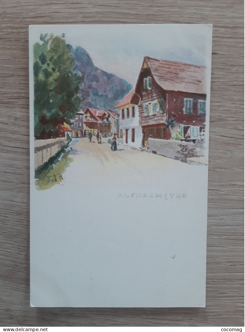 SUISSE ALPNACHSTAD CHROMOGRAVURE MAURICE REYMOND - Other & Unclassified