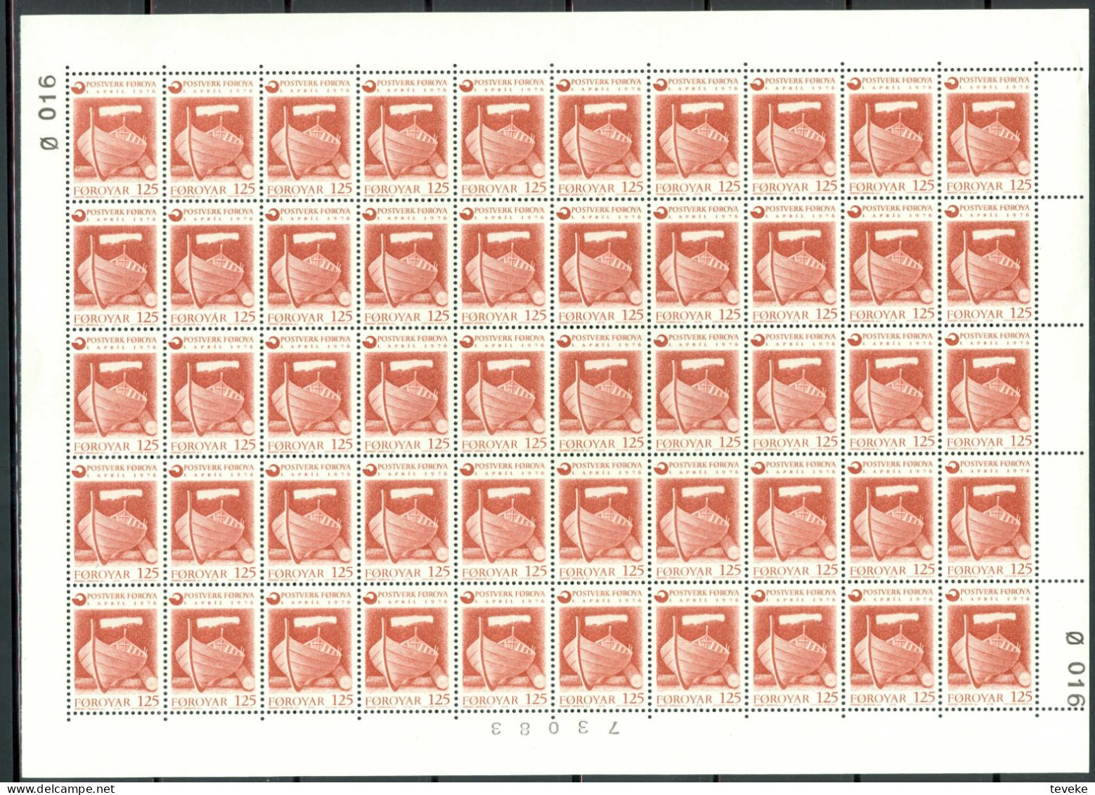 FAEROËR 1976 - MiNr. 21/23 KB - **/MNH - YEARSET - Féroé (Iles)