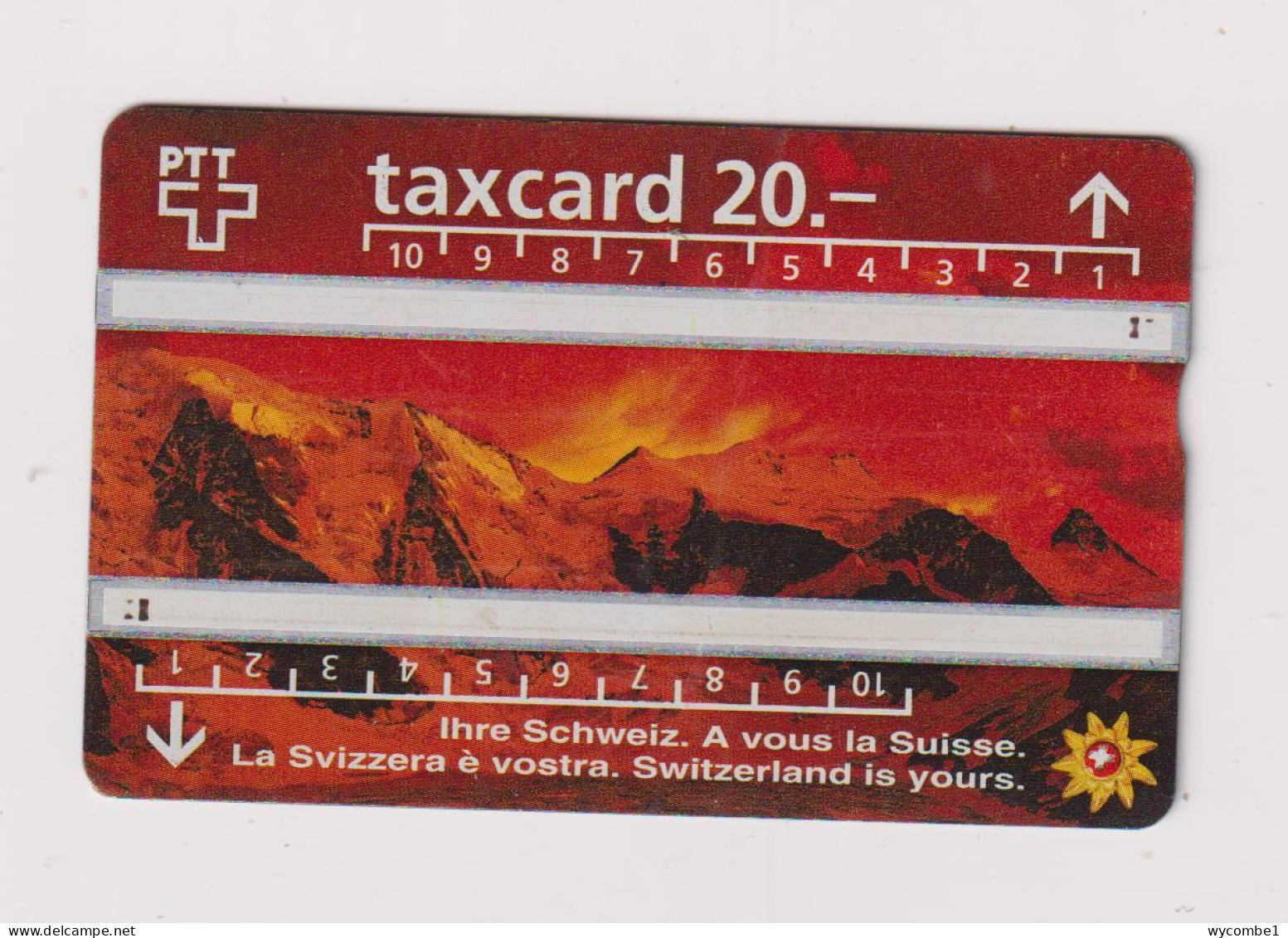 SWITZERLAND - Alps Optical Phonecard - Svizzera