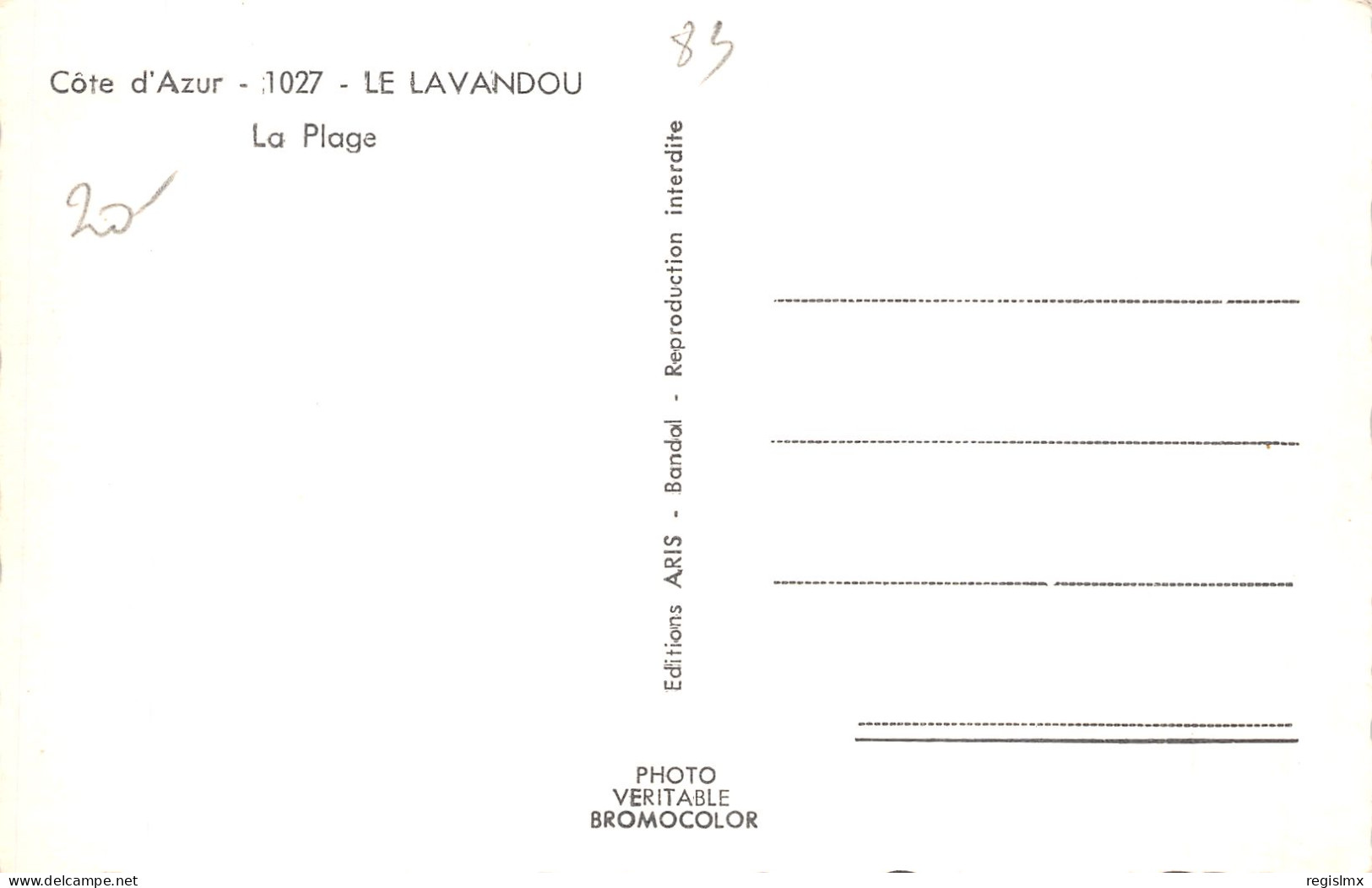 83-LE LAVANDOU-N°T2237-C/0091 - Le Lavandou