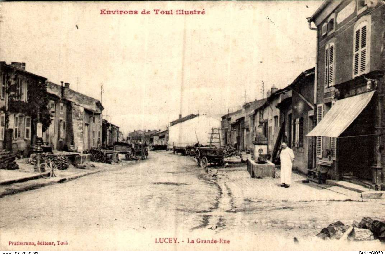 Lucey, La Grande Rue, Meurthe Et Moselle 54.////  103 // - Toul