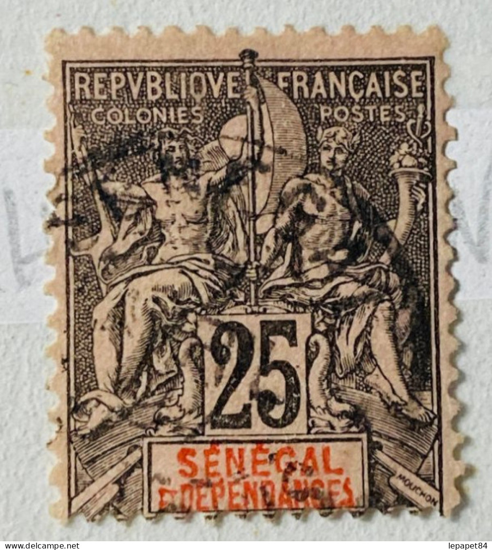 Sénégal Et Dépendances YT N° 15 - Used Stamps