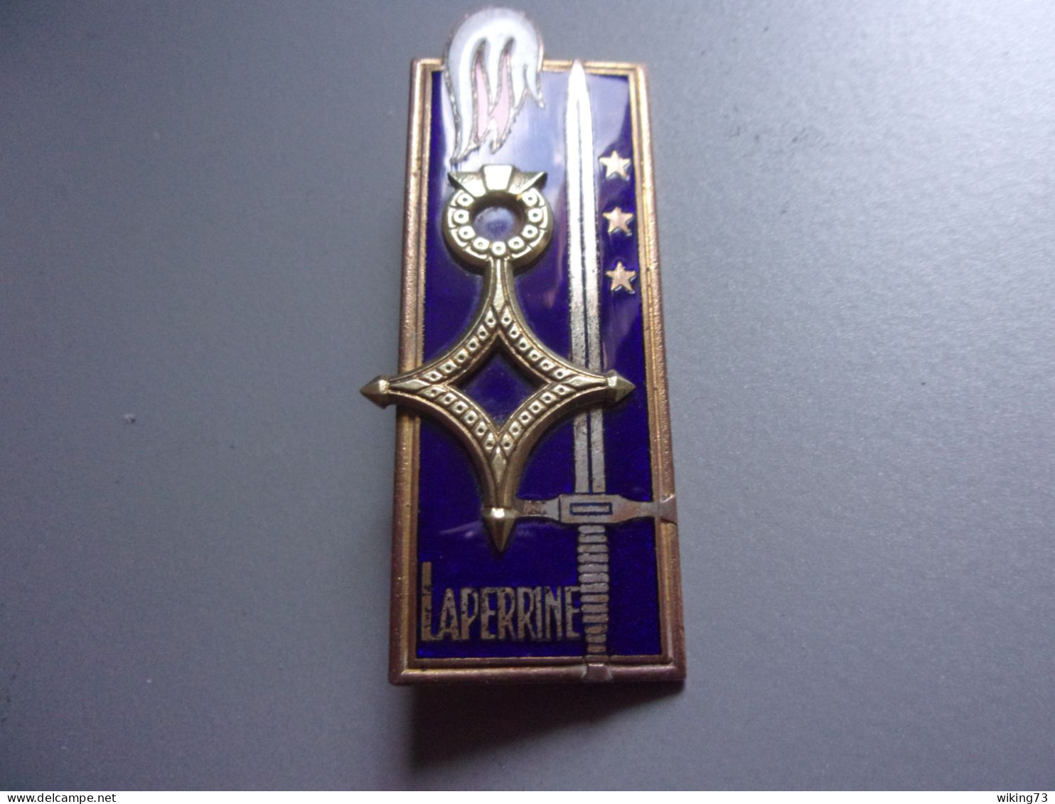 Insigne 143° Promotion ESM Saint Cyr " LAPERRINE "- Sahara - Algérie - Coloniale - Heer