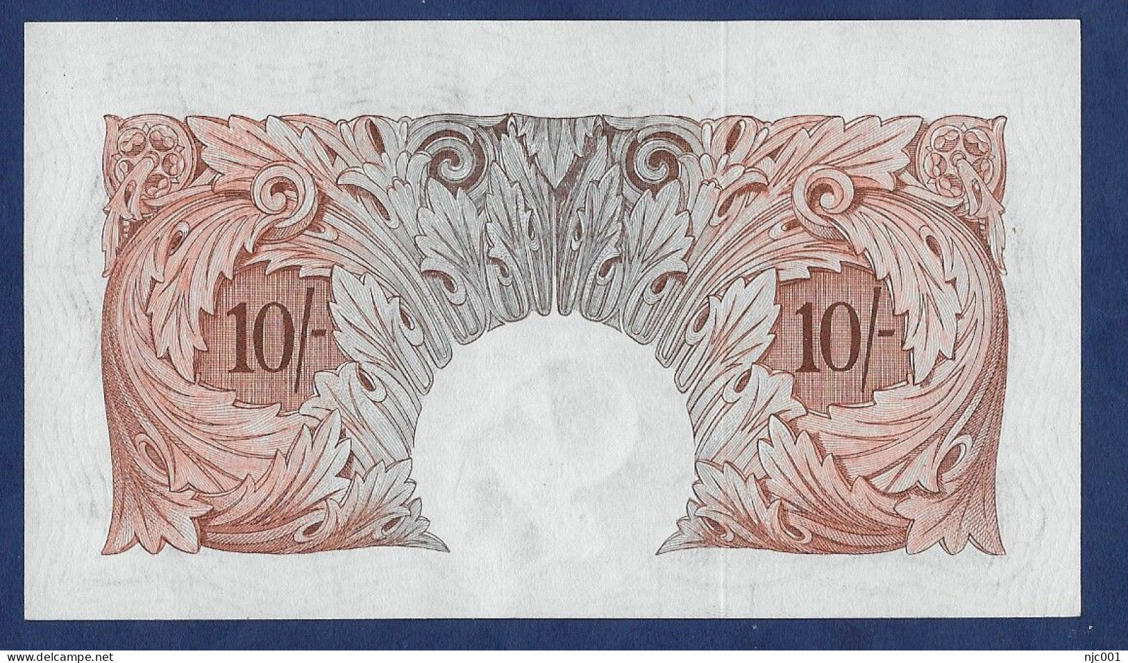 Peppiatt 10 Shillings Banknote 62E UNCIRCULATED - 10 Shillings