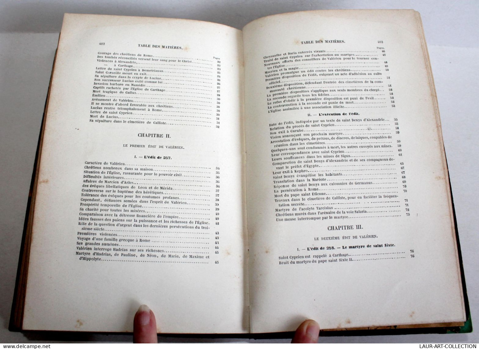 LES DERNIERES PERSECUTIONS DU TROISIEME SIECLE GALLUS.. Par ALLARD 1887 LECOFFRE / ANCIEN LIVRE XIXe SIECLE (2603.74) - 1801-1900