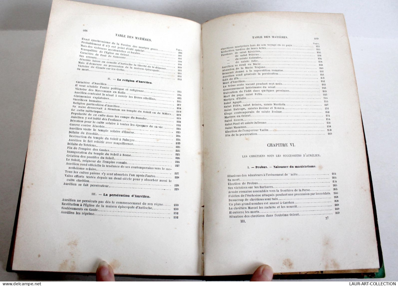 LES DERNIERES PERSECUTIONS DU TROISIEME SIECLE GALLUS.. par ALLARD 1887 LECOFFRE / ANCIEN LIVRE XIXe SIECLE (2603.74)