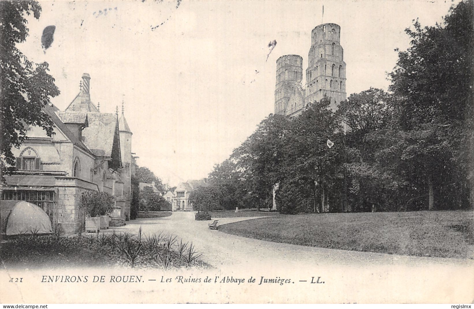 76-JUMIEGES ABBAYE-N°T2240-B/0245 - Jumieges