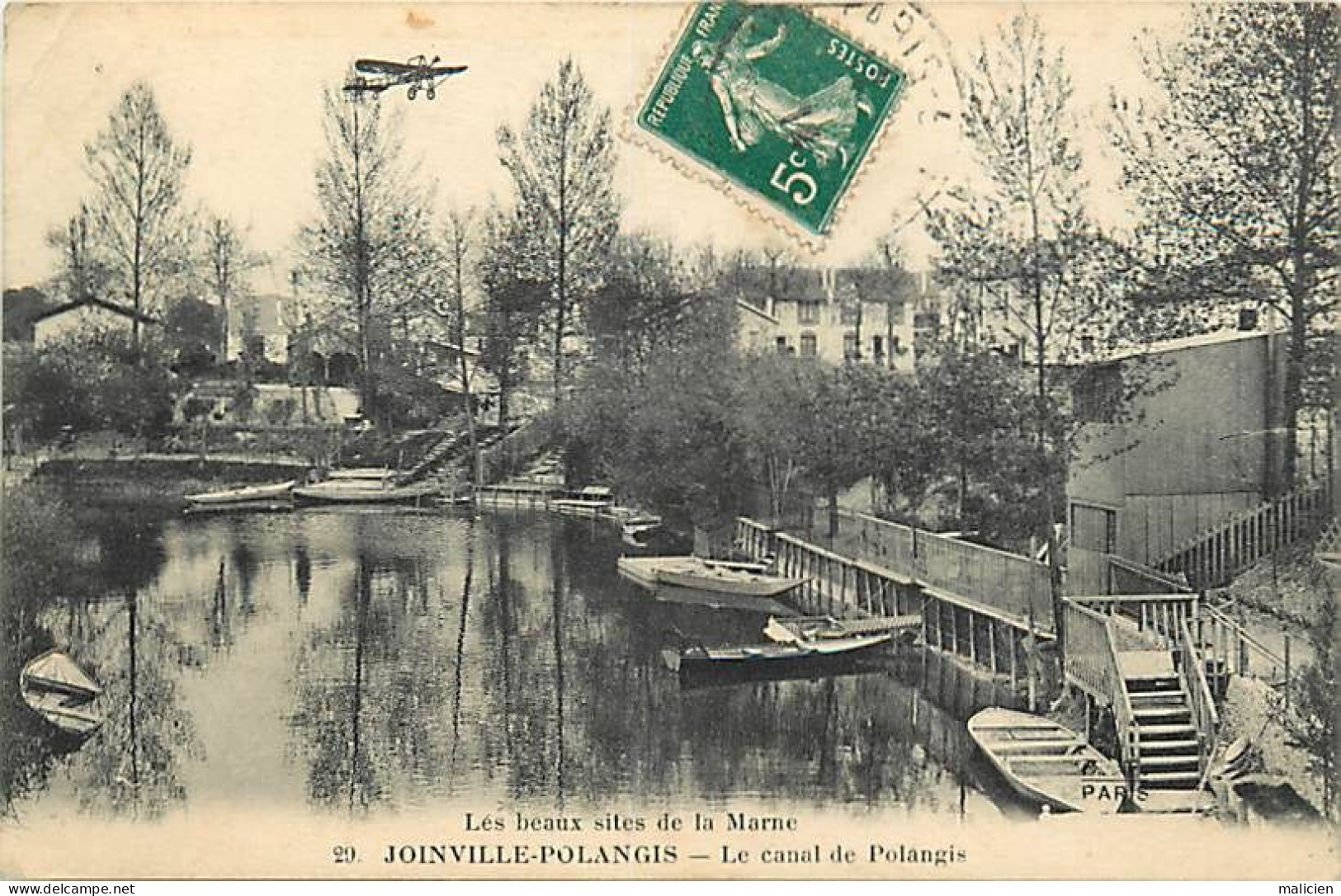 - Dpts Div.-ref-BN275- Val De Marne - Joinville Polangis - Canal De Polangis - - Joinville Le Pont