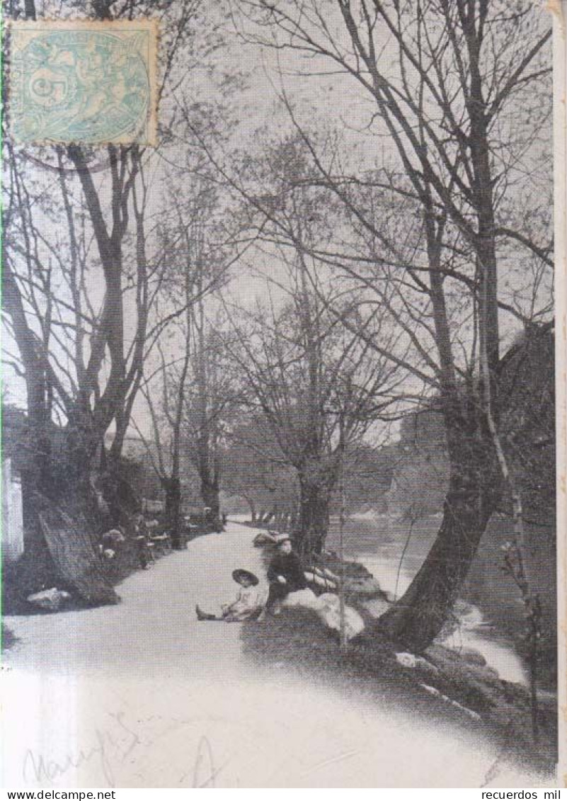 Nangis Le Ruisseau Carte Postale Animee 1905 - Nangis