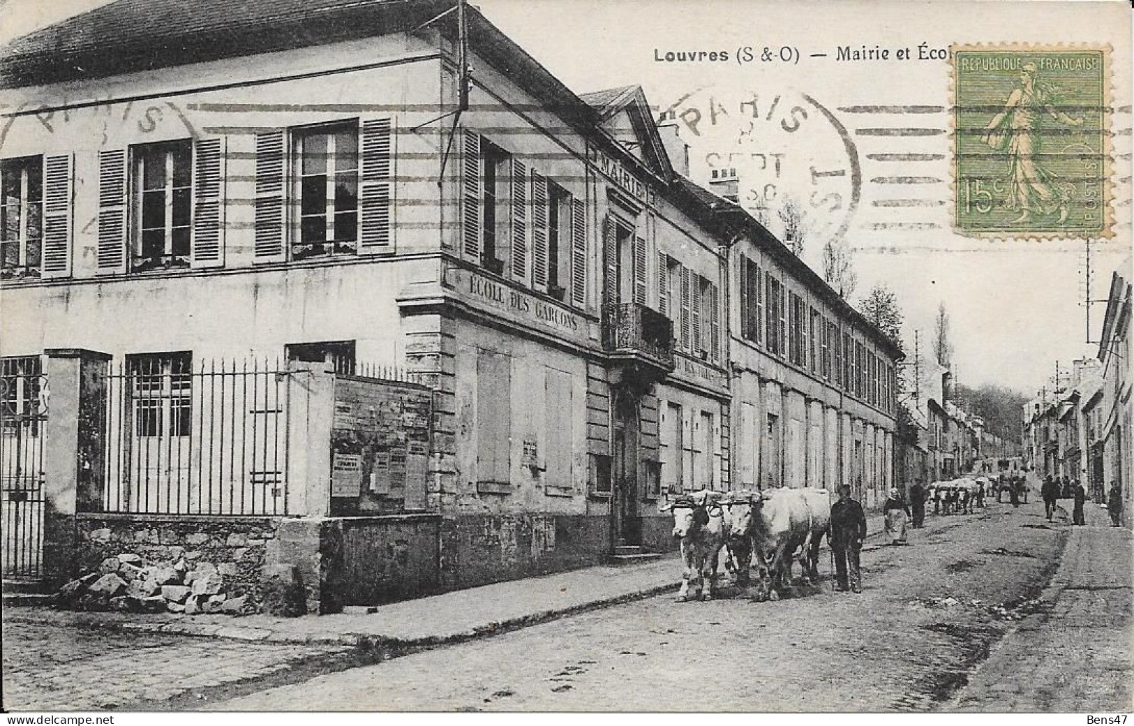 95 Louvres Mairie Et École - Louvres