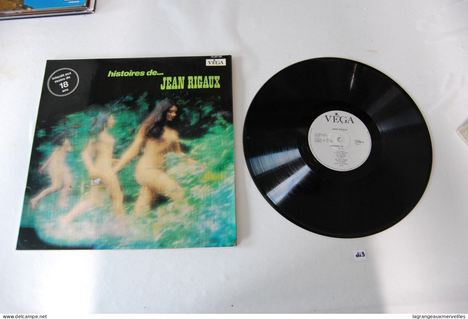 Di3- Vinyl 33 T - Histoire De Jean Rigaux - Otros - Canción Francesa