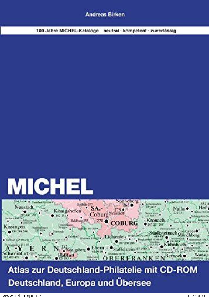 Michel Katalog Atlas Zur Deutschland-Philatelie Inkl. CD Neu - Altri & Non Classificati