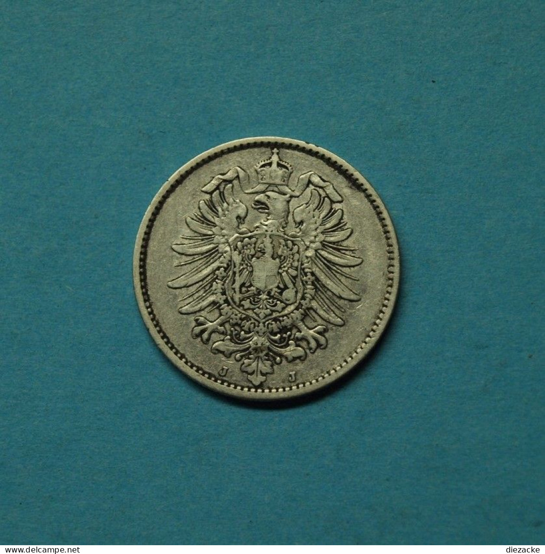 Kaiserreich 1885 J 1 Mark Kleiner Adler Ss-vz (M5292 - Altri & Non Classificati